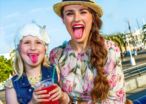 ICON Slushmaschine auf Kindergeburtstag